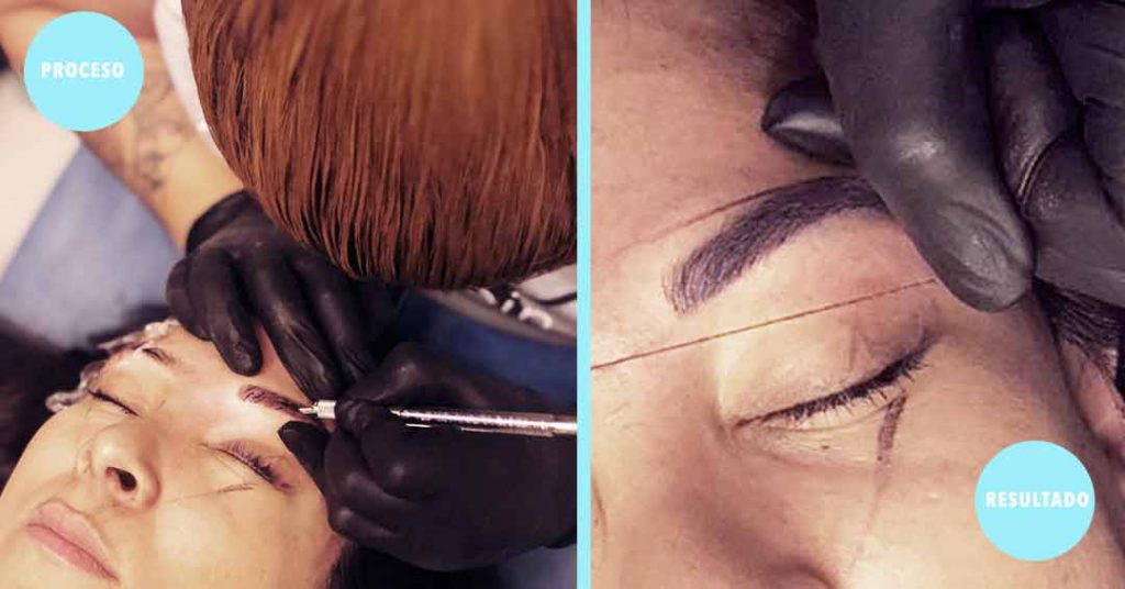 Microblading de Cejas Proceso & Resultado